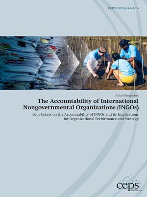cover image of The Accountability of International Nongovernmental Organizations (INGOs)